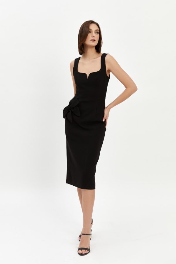 Galerie bow midi Juoda