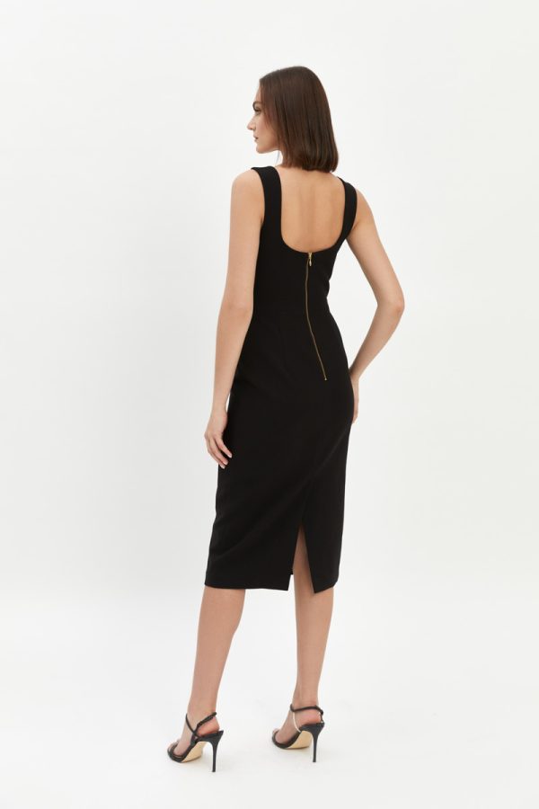 Galerie bow midi Juoda
